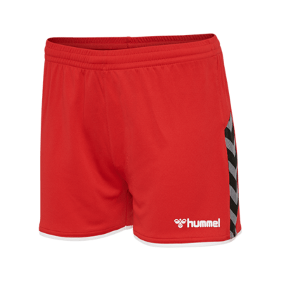Hummel_Authentic_Poly_Womens_Shorts_Red