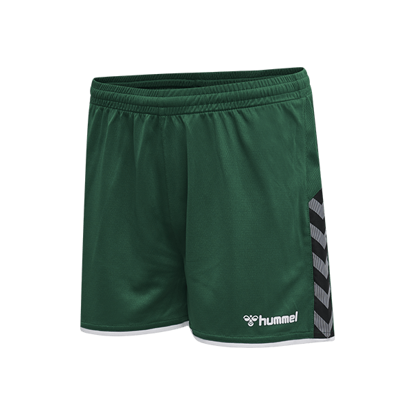 Hummel_Authentic_Womens_Poly_Shorts_Green