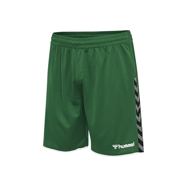 Hummel_Authentic_poly_shorts_Green