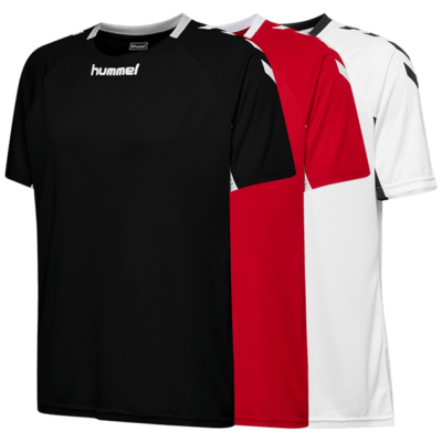 Hummel_Core_Team_SS_Jersey_black-red-white-bundle
