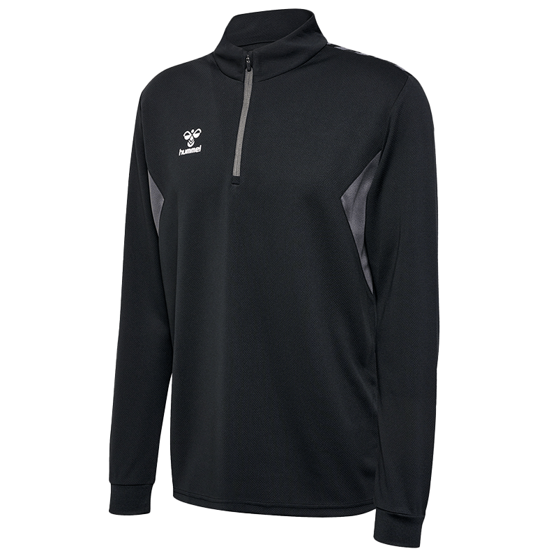 Hummel_authentic_half_zip_jacket_black